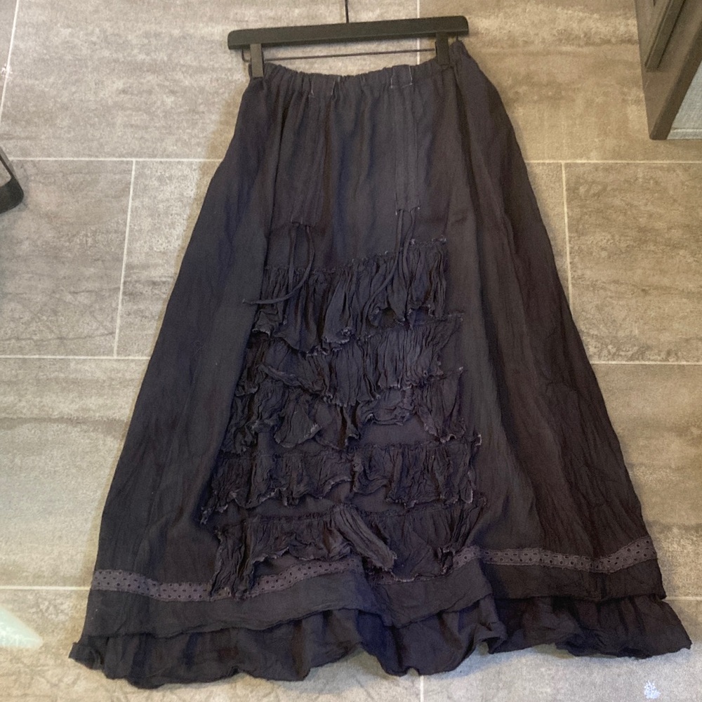 Elegant faded grey Skirt - Picture 5 of 14